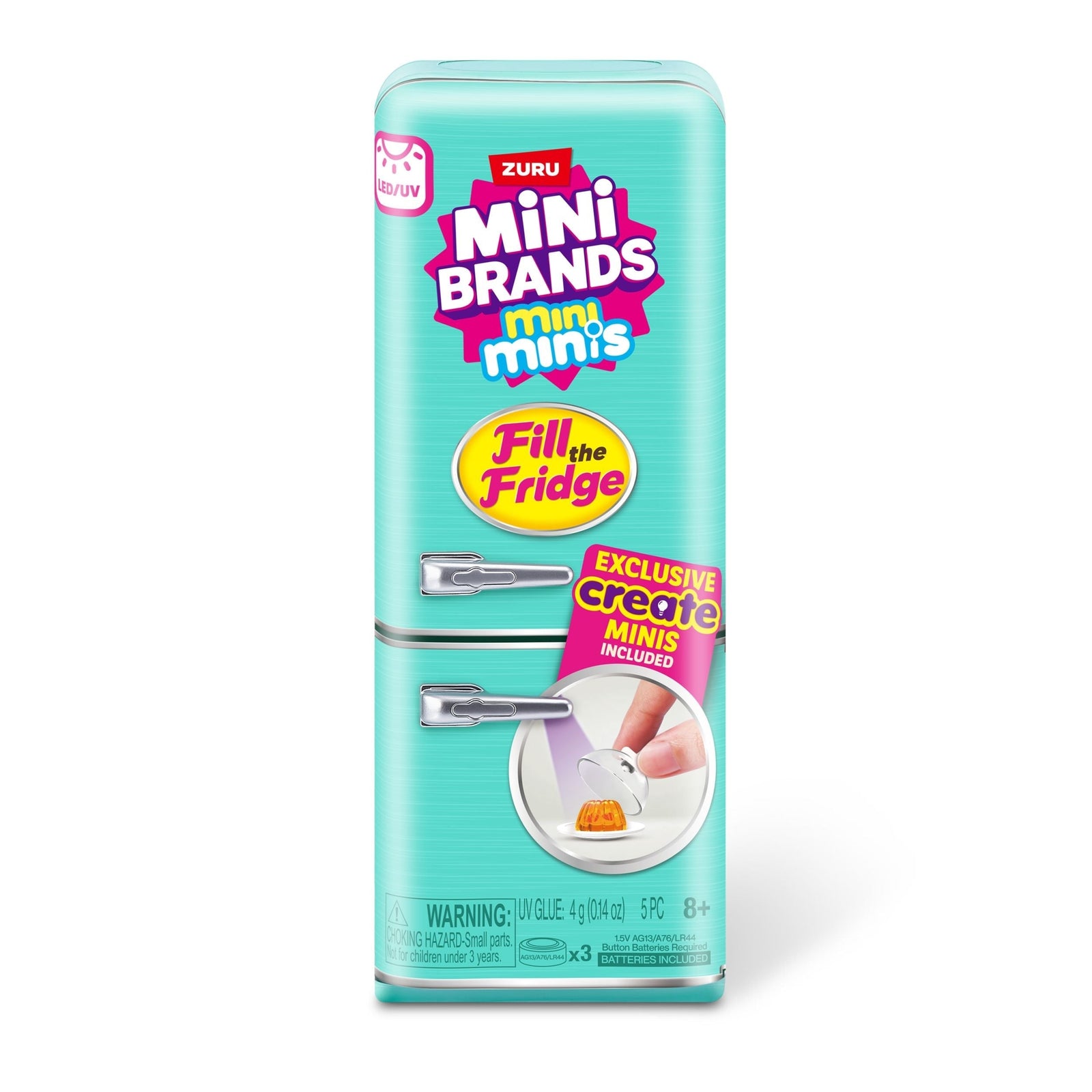 Mini Brands Fill The Fridge Surprise Playset Capsule for Ages 8+, Assorted Figures V3Z4 - product image 3
