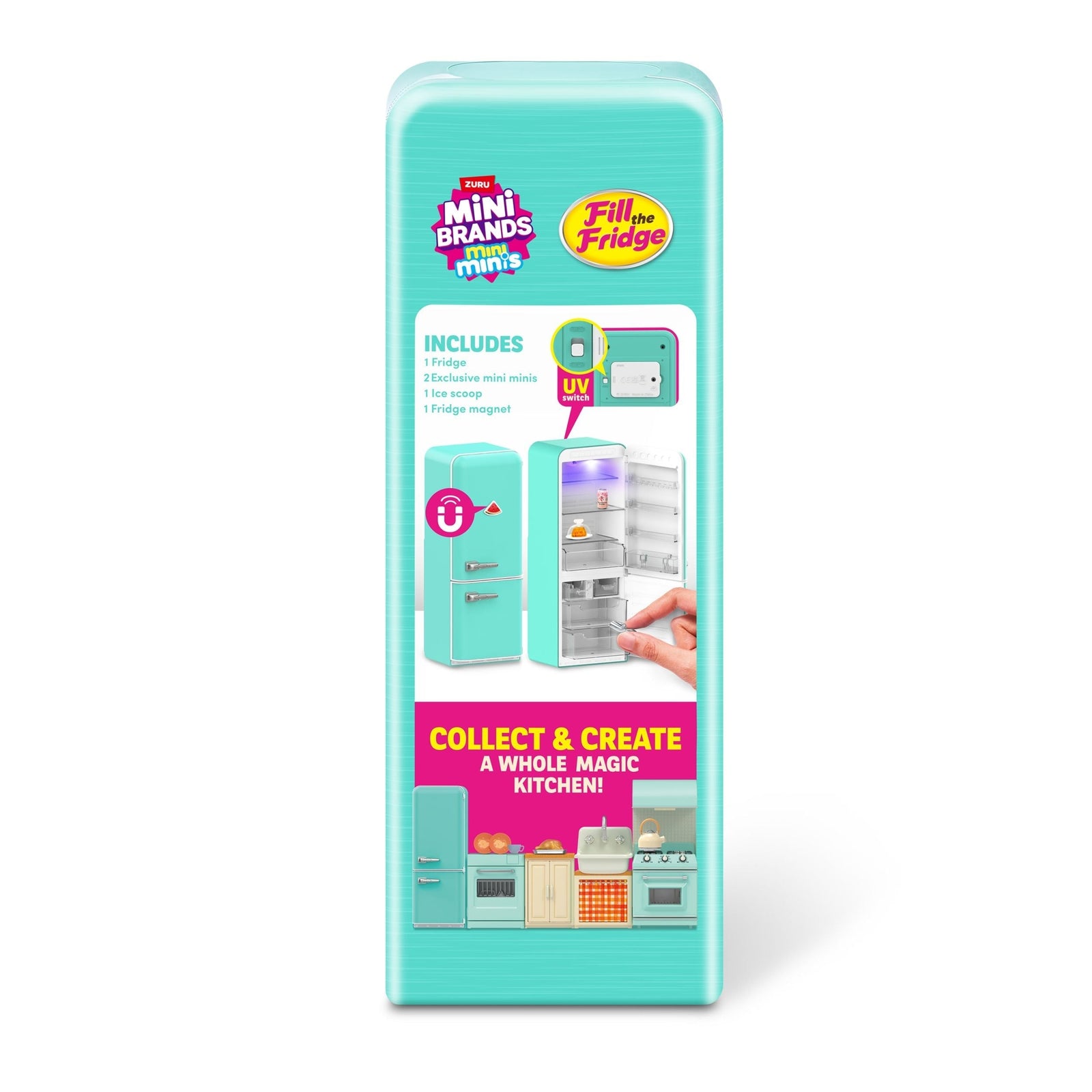 Mini Brands Fill The Fridge Surprise Playset Capsule for Ages 8+, Assorted Figures V3Z4 - product image 5
