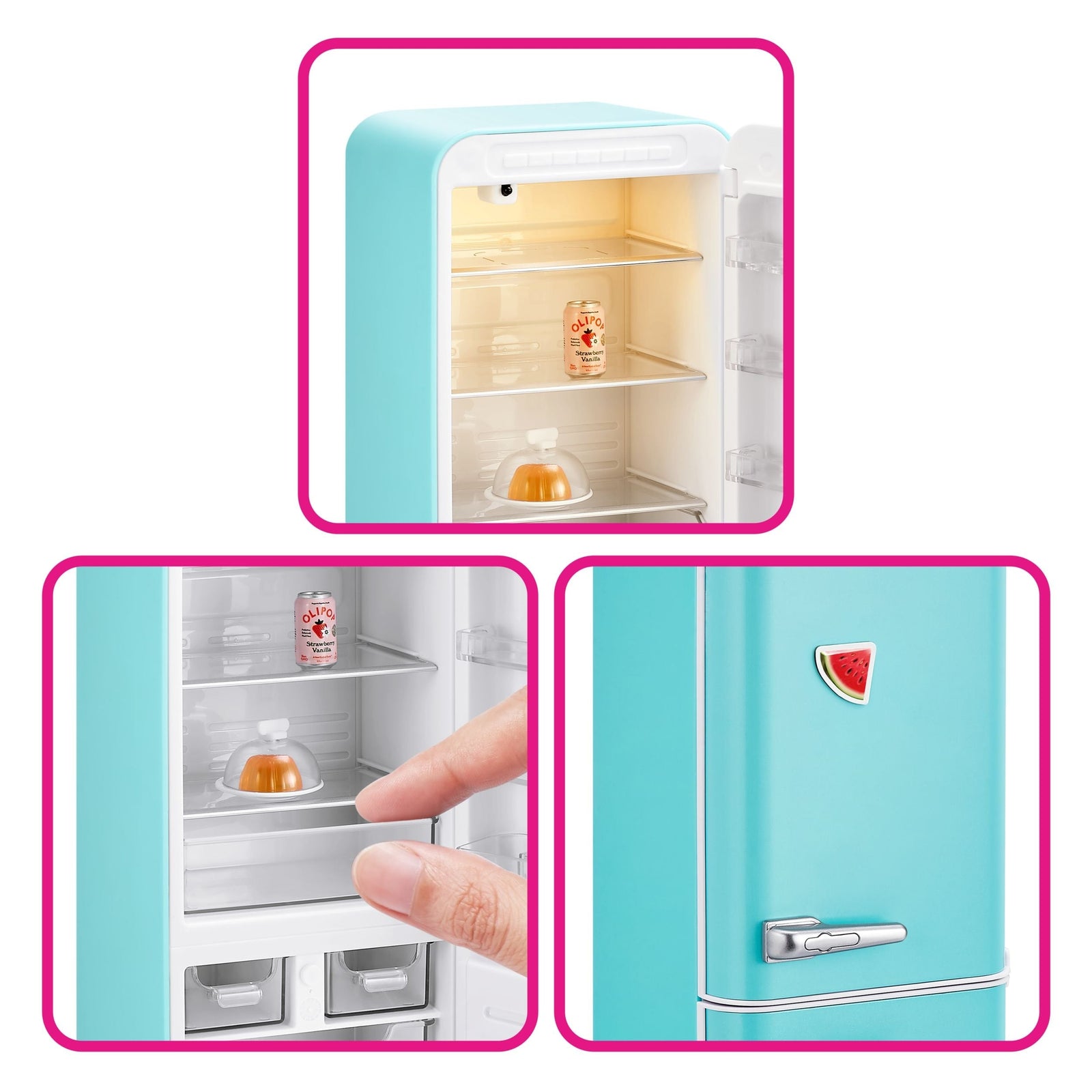 Mini Brands Fill The Fridge Surprise Playset Capsule for Ages 8+, Assorted Figures V3Z4 - product image 7