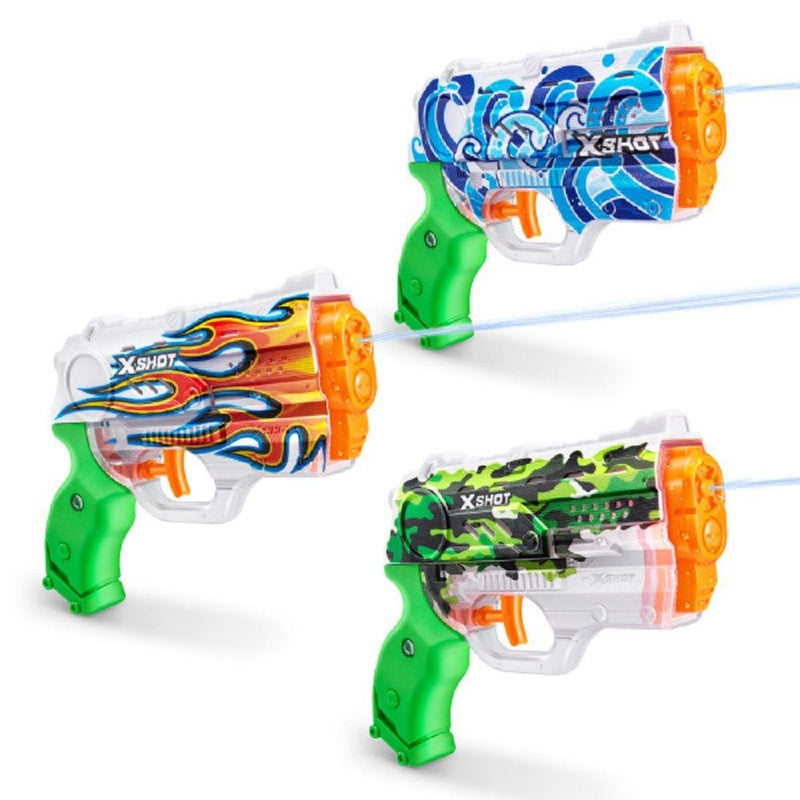 X-Shot SKINS Fast Fill Nano Water Blaster, Kids' Outdoor Summer Water Toy, 3.3-oz F8V5